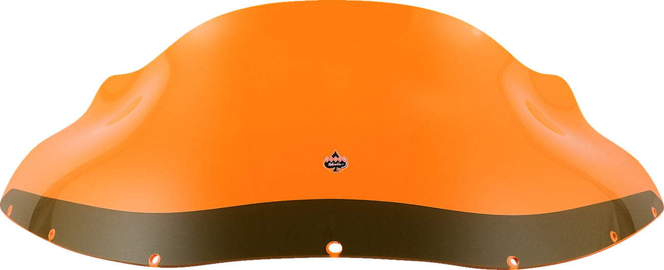 KLOCK WERKS Ice Flare® Windshield - 9" - Orange Ice - FXRP Fairing KWW-02-0608