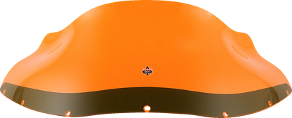 KLOCK WERKS Ice Flare® Windshield - 9" - Orange Ice - FXRP Fairing KWW-02-0608