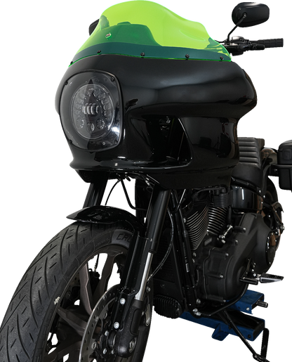 KLOCK WERKS Ice Flare® Windshield - 9" - Green Ice - FXRP Fairing KWW-02-0610