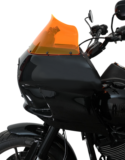 KLOCK WERKS Ice Flare® Windshield - 9" - Orange Ice - FXRP Fairing KWW-02-0608