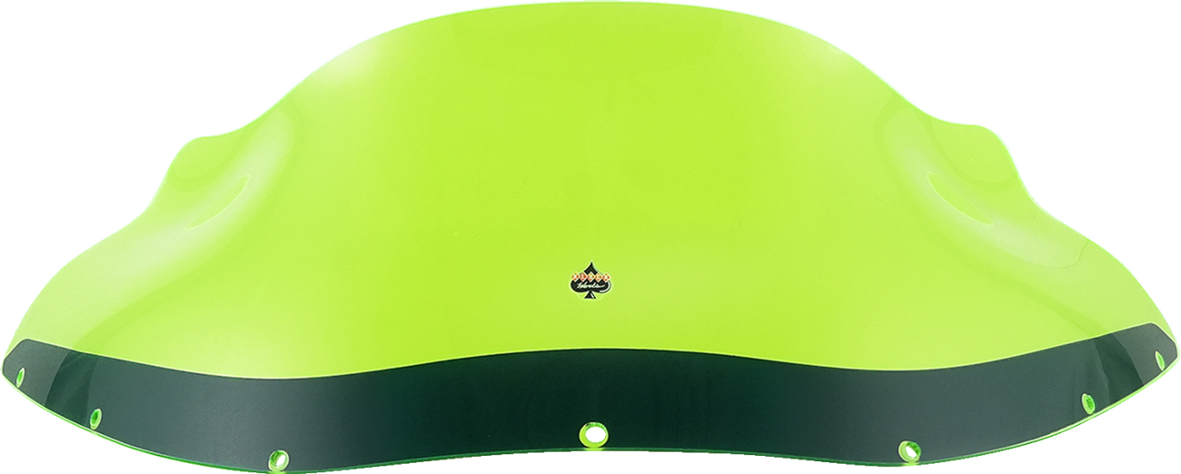 KLOCK WERKS Ice Flare® Windshield - 9" - Green Ice - FXRP Fairing KWW-02-0610