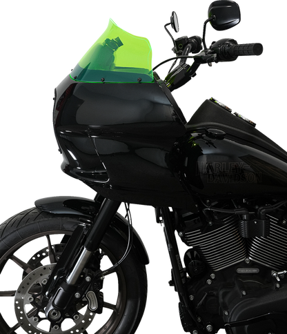 KLOCK WERKS Ice Flare® Windshield - 9" - Green Ice - FXRP Fairing KWW-02-0610