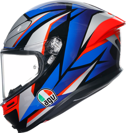 AGV K6 S Helmet - Slashcut - Black/Blue/Red - Small 2118395002015S
