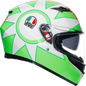 AGV K3 Helmet - Rossi Mugello 2018 - 2XL 21183810040052X