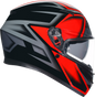 AGV K3 Helmet - Compound - Black/Red - XL 2118381004009XL