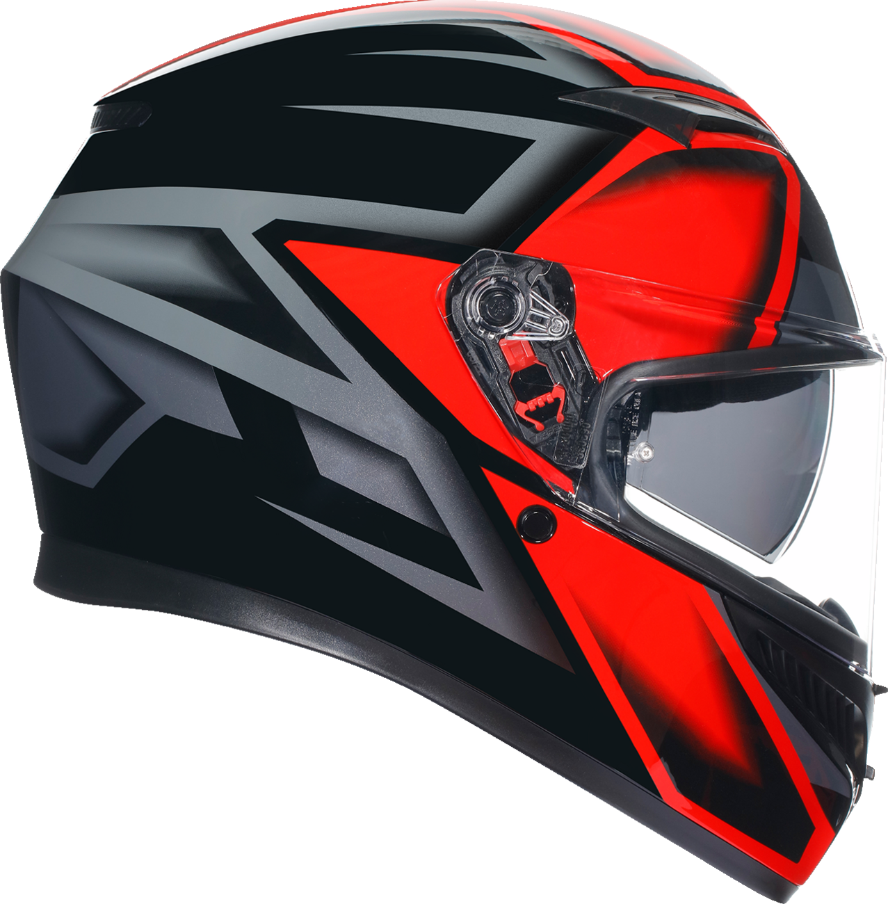 AGV K3 Helmet - Compound - Black/Red - Large 2118381004009L