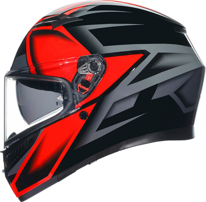 AGV K3 Helmet - Compound - Black/Red - Medium 2118381004009M