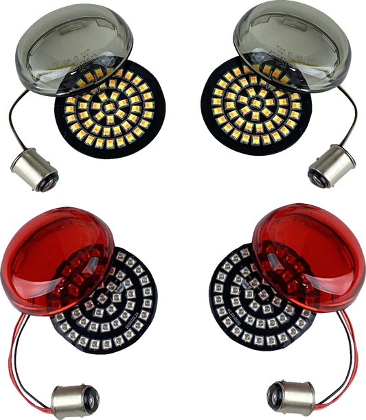 CUSTOM DYNAMICS Turn Signal Kit - LED - Front/Rear GEN4-BCM-KIT1