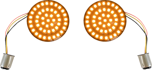 CUSTOM DYNAMICS Turn Signal Insert - LED - Amber - 1157 GEN-4-A-1157