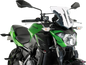 PUIG HI-TECH PARTS Flanker Windshield - 12-3/4" - Clear - Kawasaki 20335W