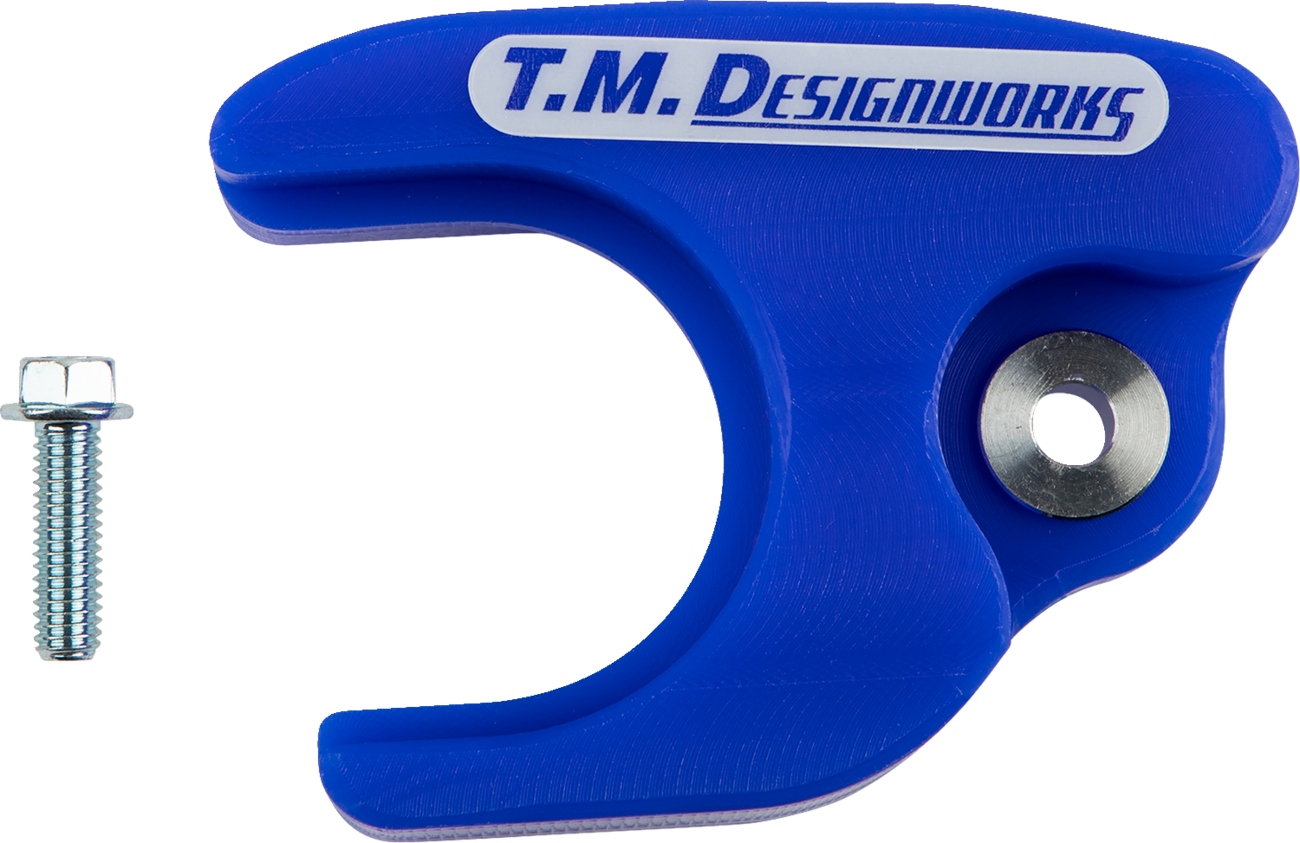 T.M. DESIGNWORKS Front Chain Slider - Blue - YFZ450 YCP-450-BU