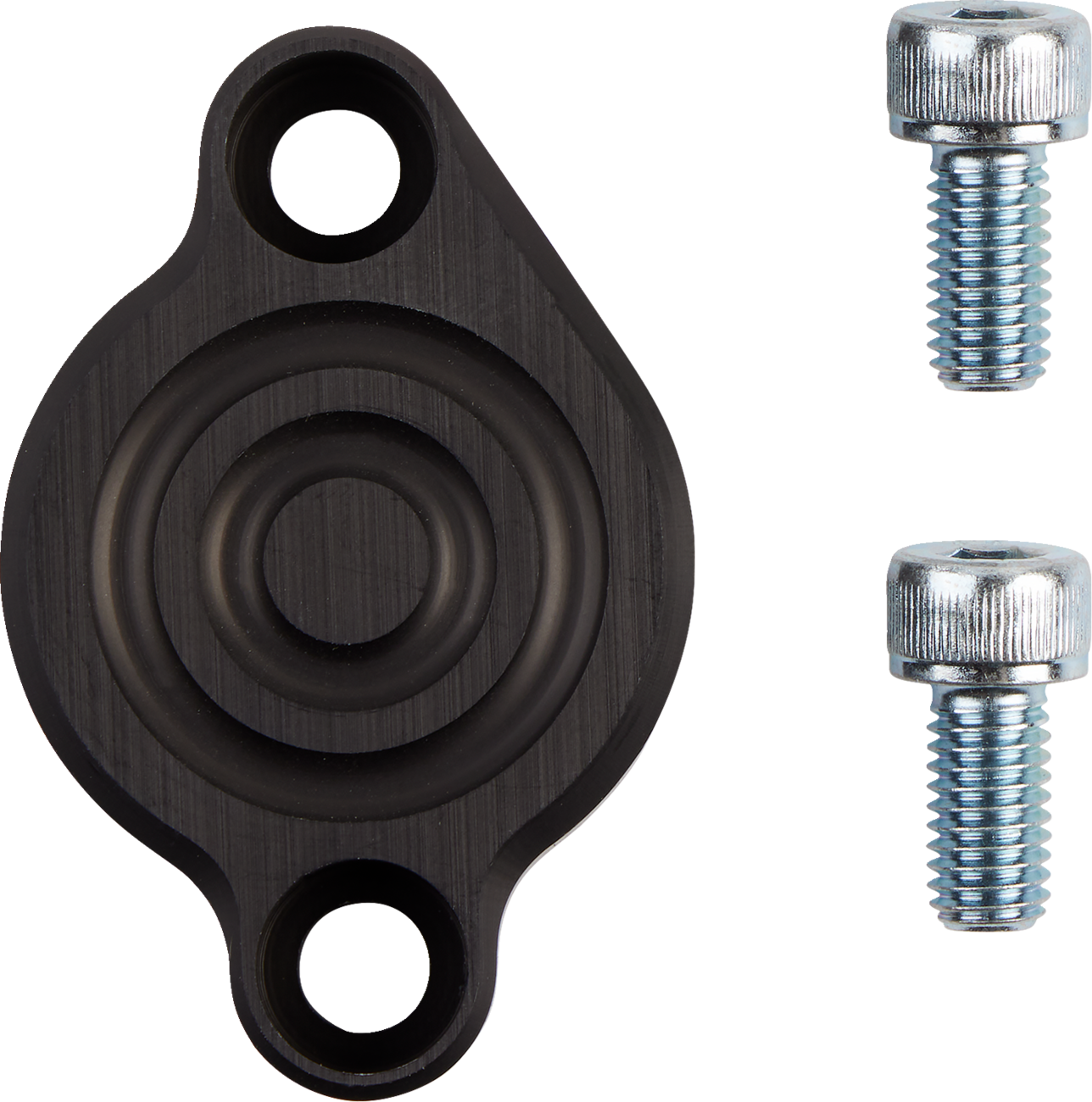 T.M. DESIGNWORKS ATV Brake Block Off - Black YSB-BOP-BK