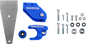 T.M. DESIGNWORKS Chain Guide/Slider - Blue - YFZ 450R/X YCP-K67-BU