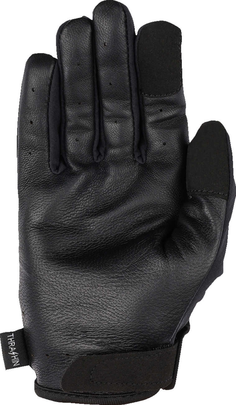 THRASHIN SUPPLY CO. Windbreaker Stealth Gloves - Black - Medium SV1-19-09