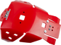 T.M. DESIGNWORKS Skid Plate - Red - Honda HOMC-470-RD