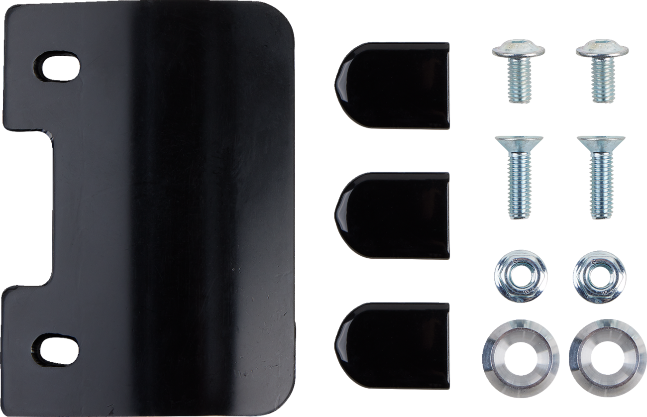 T.M. DESIGNWORKS Skid Plate - Black - Kawasaki 450/X/FX KXLG-465-BK