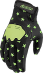 ICON Hooligan™ Old Glory Gloves - Glow - 3XL 3301-4697