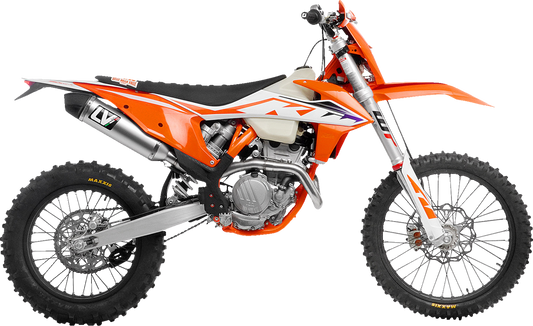 LEOVINCE LV-X EVO Slip-On Muffler - Gas Gas/KTM/Husqvarna 14436X