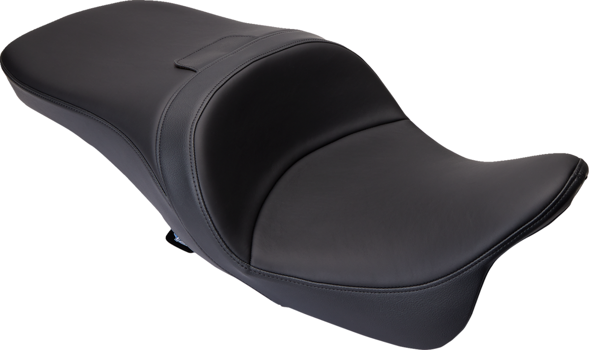 DRAG SPECIALTIES SEATS Freedom Seat - Solar Leather - Black - Smooth - FLH '09-'23 0801-1485