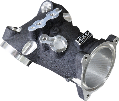 S&S CYCLE CNC-Ported 55 mm Intake Manifold - M8 - 55 mm - Black 160-0276