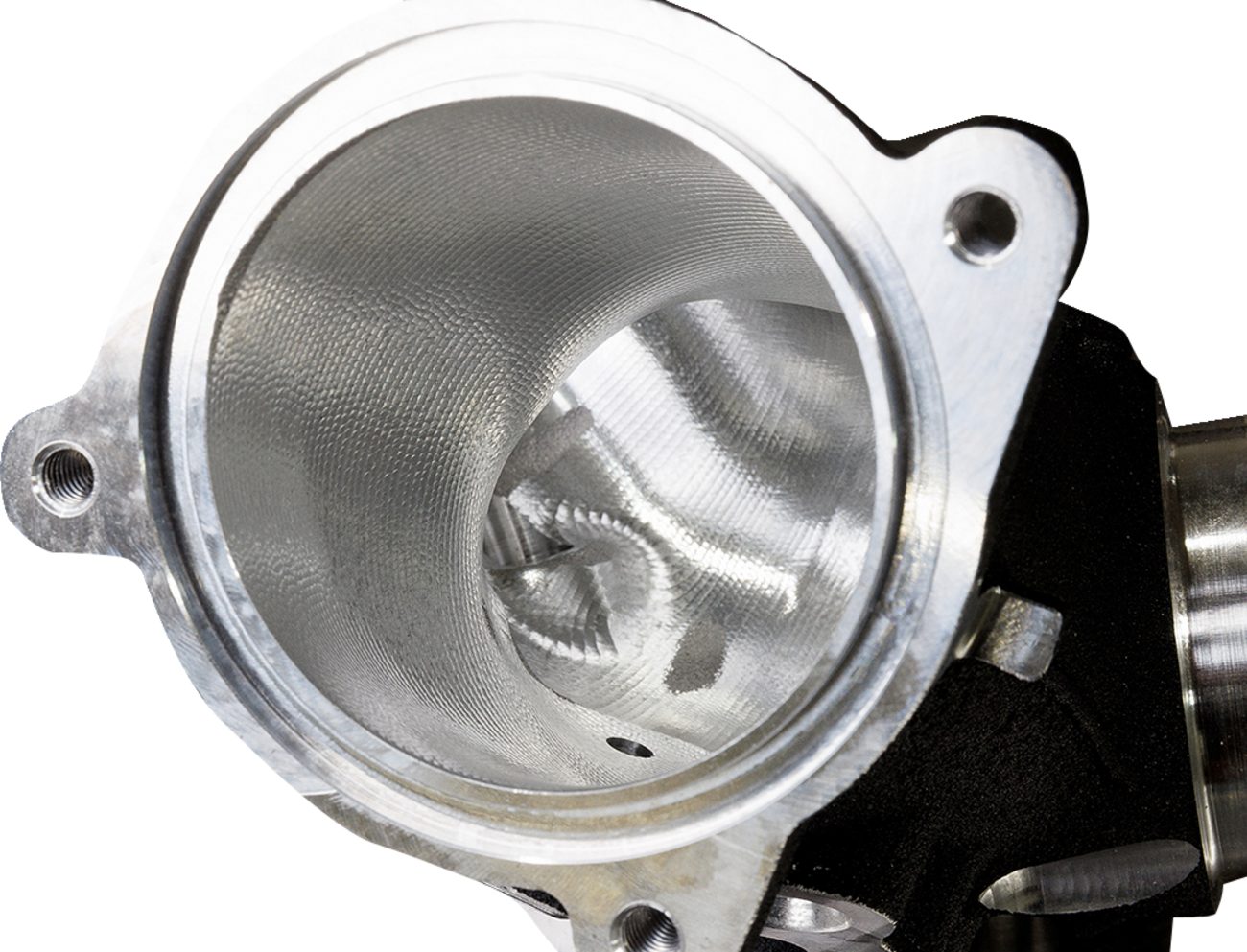 S&S CYCLE CNC-Ported 55 mm Intake Manifold - M8 - 55 mm - Black 160-0276