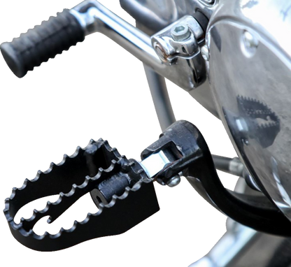 BURLY BRAND MX Foot Pegs - Driver/Passenger - Black B13-1009B