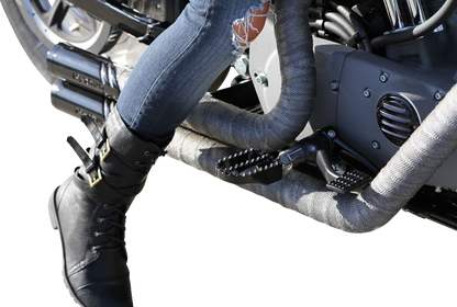 BURLY BRAND MX Foot Pegs - Driver/Passenger - Black B13-1009B