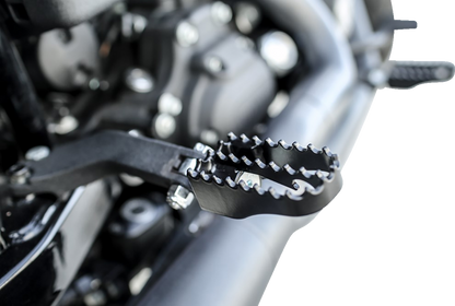 BURLY BRAND MX Mini Foot Pegs - Driver/Passenger - Black B13-1010B