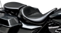 LE PERA Aviator Pillion Pad - Wide - Smooth - Black - FL '08-'23 LK-017PDX