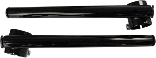 EMGO 1" Clip-On Handlebar - 41 mm - Dimpled - Black 23-93144