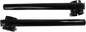 EMGO 1" Clip-On Handlebar - 41 mm - Dimpled - Black 23-93144