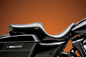LE PERA Maverick Up-Front Seat - Without Backrest - Smooth - Black - FL '08-'23 LKU-957S