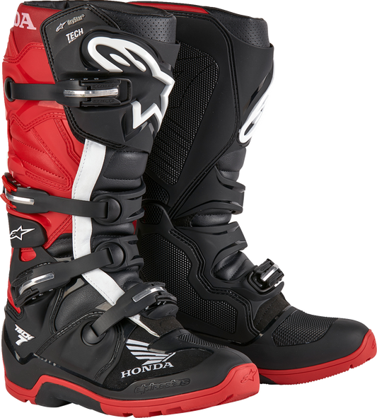 ALPINESTARS Tech 7 Enduro Drystar® Boots - Black/Red - US 9 / EU 43 2012723-1303-9