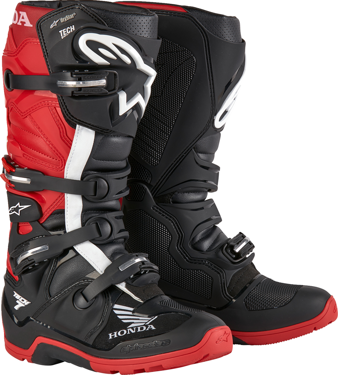 ALPINESTARS Tech 7 Enduro Drystar® Boots - Black/Red - US 12 / EU 47 2012723-1303-12