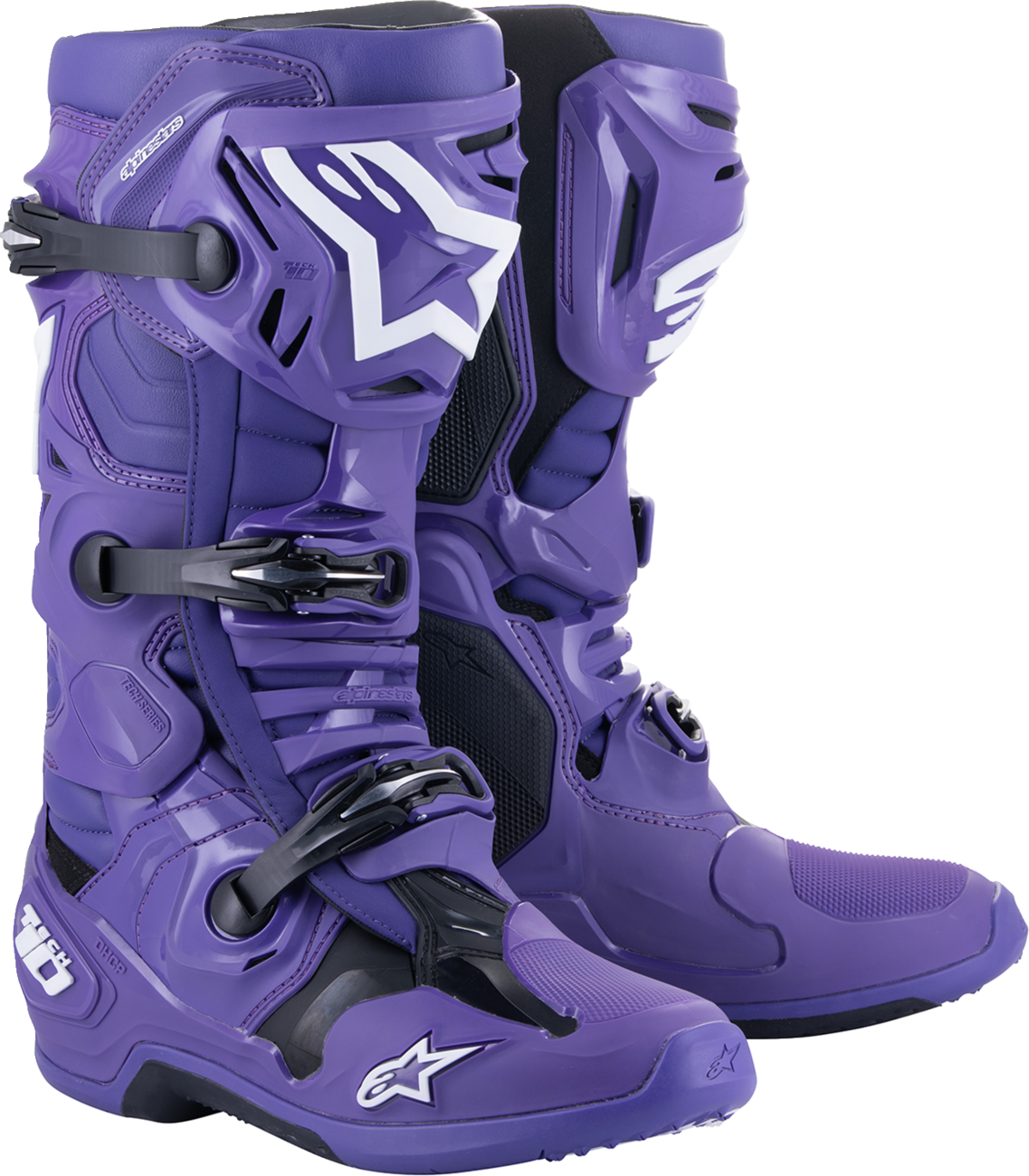 ALPINESTARS Tech 10 Boots - Purple/Black - US 9 / EU 43 2010020-394-9