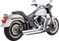 VANCE & HINES Big Shots Staggered Exhaust System - Chrome 17959