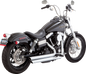 VANCE & HINES Big Shots Staggered Exhaust System - Chrome 17958