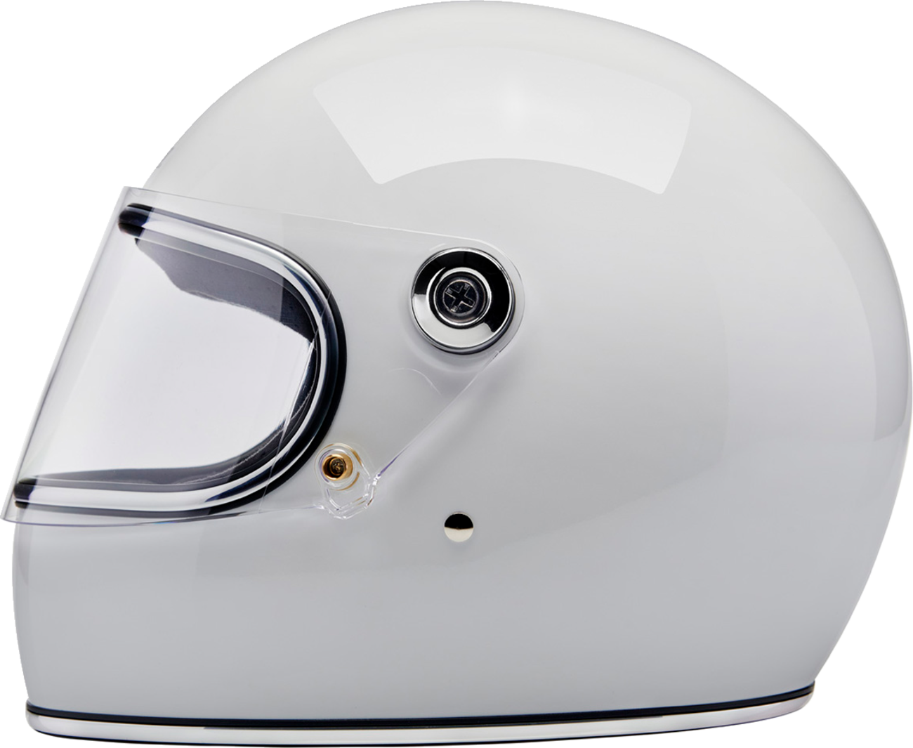 BILTWELL Gringo S Helmet - Gloss White - Small 1003-104-502
