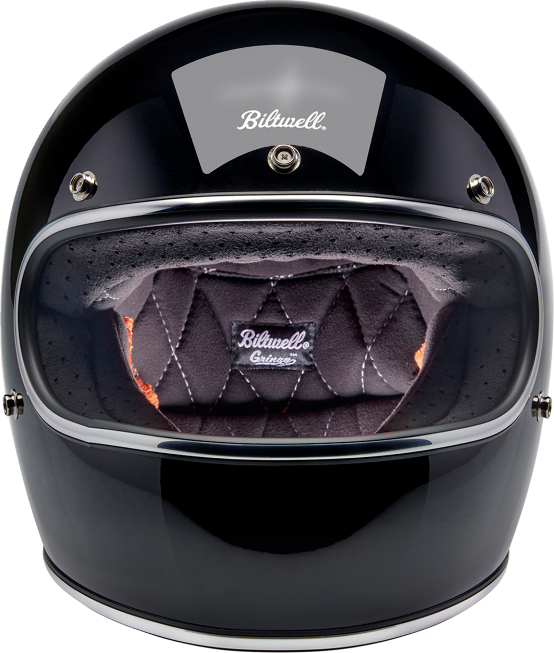BILTWELL Gringo S Helmet - Gloss Black - Medium 1003-101-503