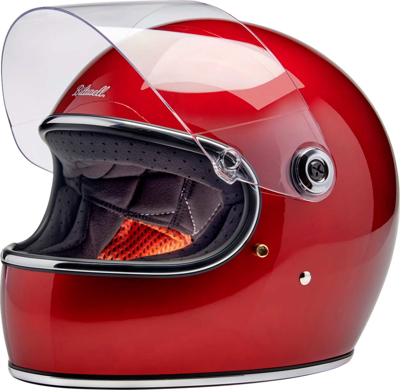 BILTWELL Gringo S Helmet - Metallic Cherry Red - Large 1003-351-504