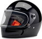 BILTWELL Gringo SV Helmet - Gloss Black - Small 1006-101-502