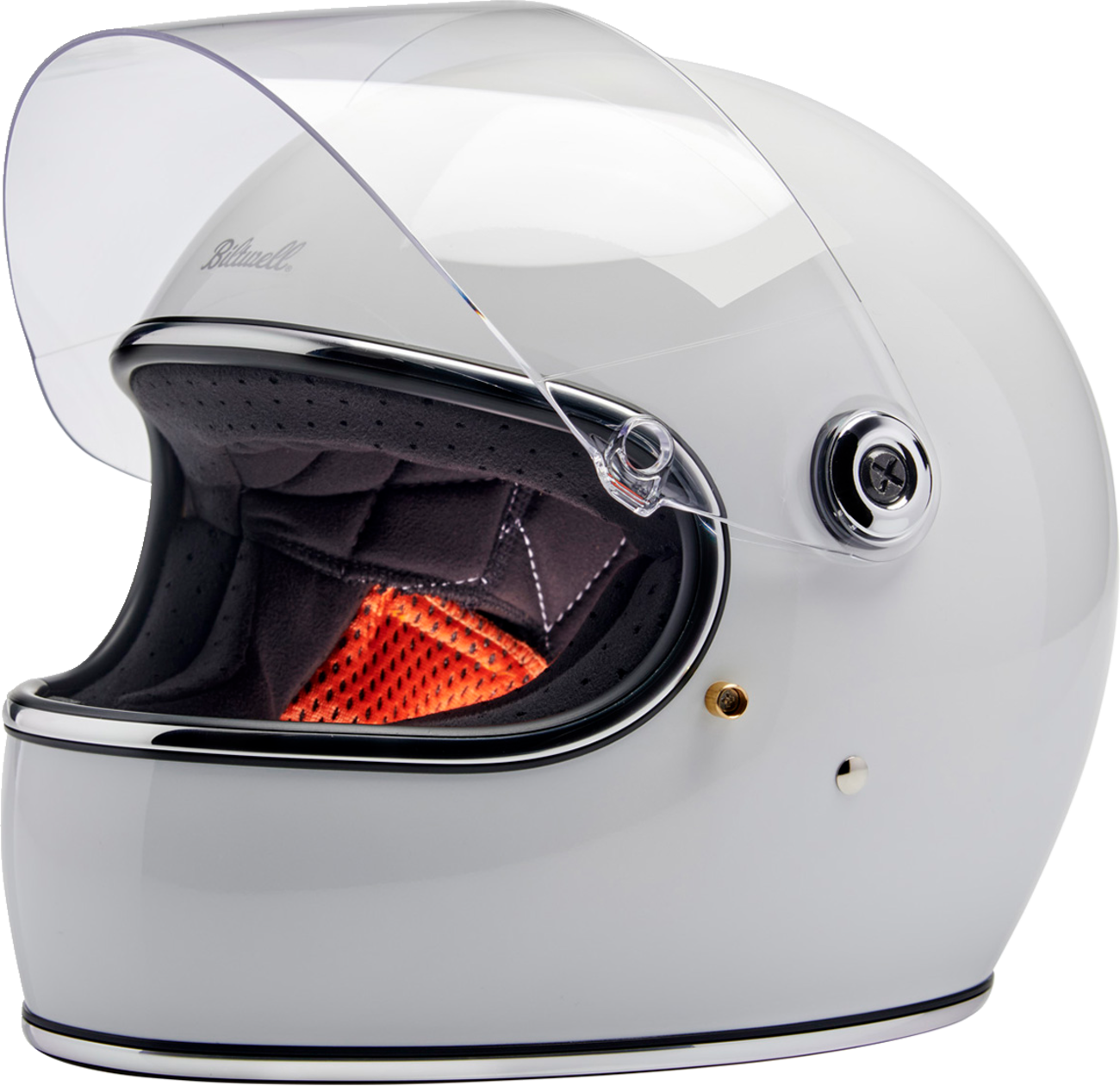 BILTWELL Gringo S Helmet - Gloss White - XS 1003-104-501