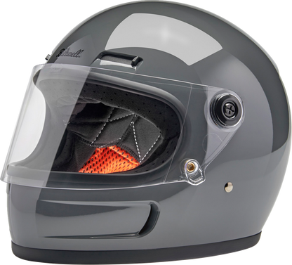 BILTWELL Gringo SV Helmet - Gloss Storm Gray - Large 1006-109-504