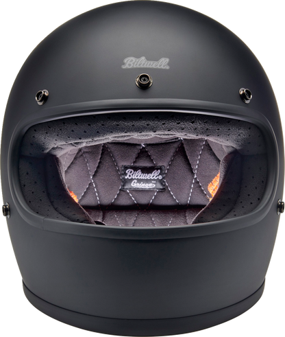 BILTWELL Gringo S Helmet - Flat Black - Small 1003-201-502