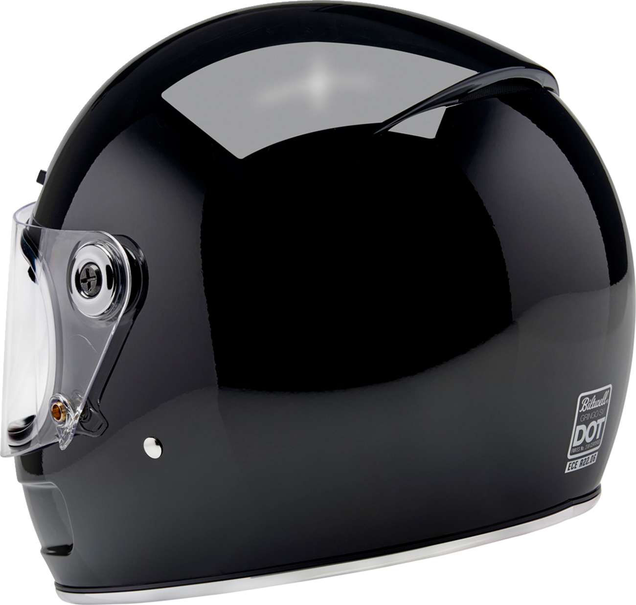 BILTWELL Gringo SV Helmet - Gloss Black - XL 1006-101-505