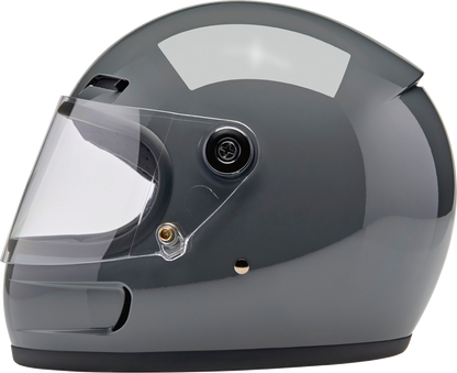 BILTWELL Gringo SV Helmet - Gloss Storm Gray - Medium 1006-109-503