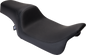 DRAG SPECIALTIES SEATS Predator 1Up Seat - Vinyl - Black - Smooth - FLH '08-'23 0801-1480