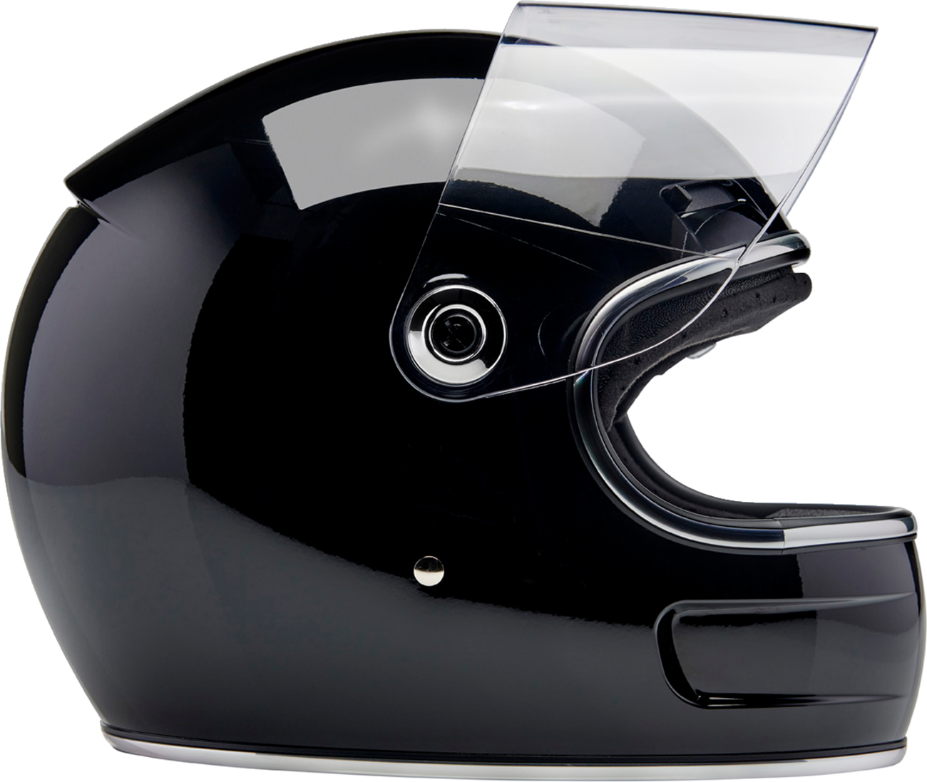 BILTWELL Gringo SV Helmet - Gloss Black - Small 1006-101-502