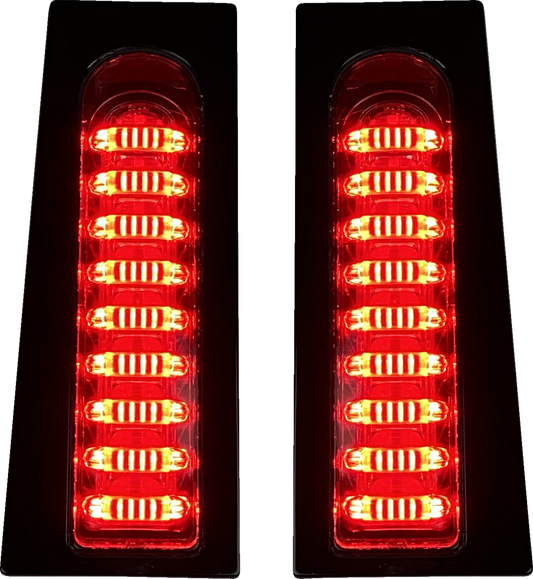 CUSTOM DYNAMICS ProBEAM® Fillerz® Dual Color Lights - Smoke - Gloss Black PB-ECE-FILL-SB