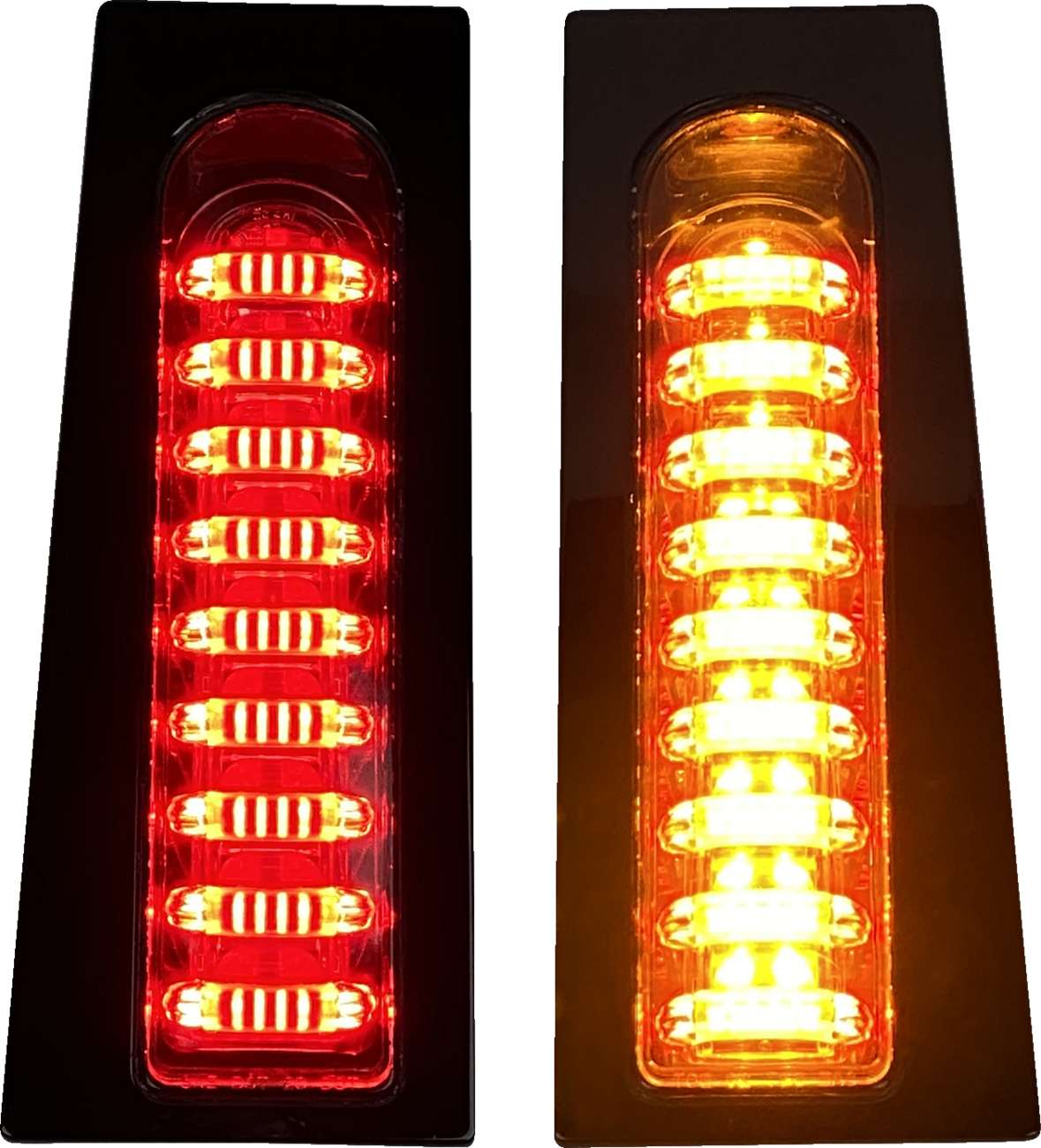 CUSTOM DYNAMICS ProBEAM® Fillerz® Dual Color Lights - Smoke - Gloss Black PB-ECE-FILL-SB